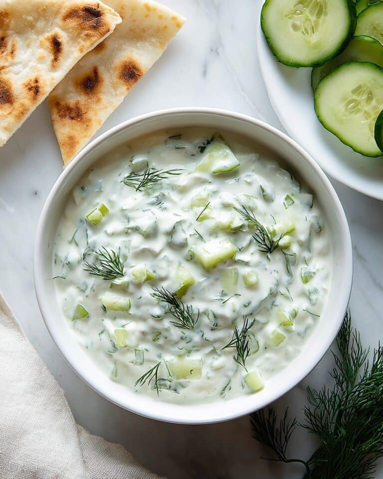 Tzatziki Greek Yogurt Dip Recipe