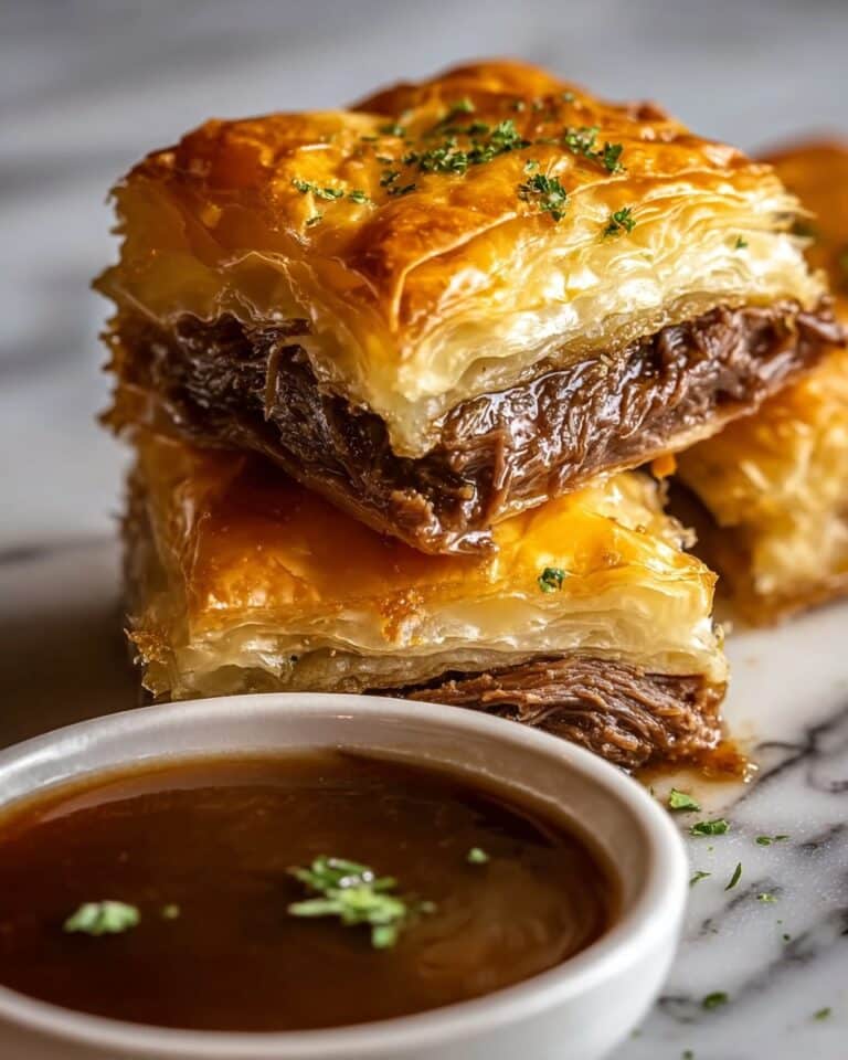 French Dip Squares Recipe