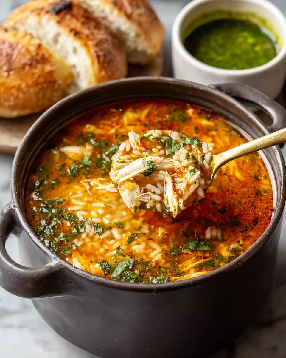 Chicken Orzo Tomato Soup Recipe