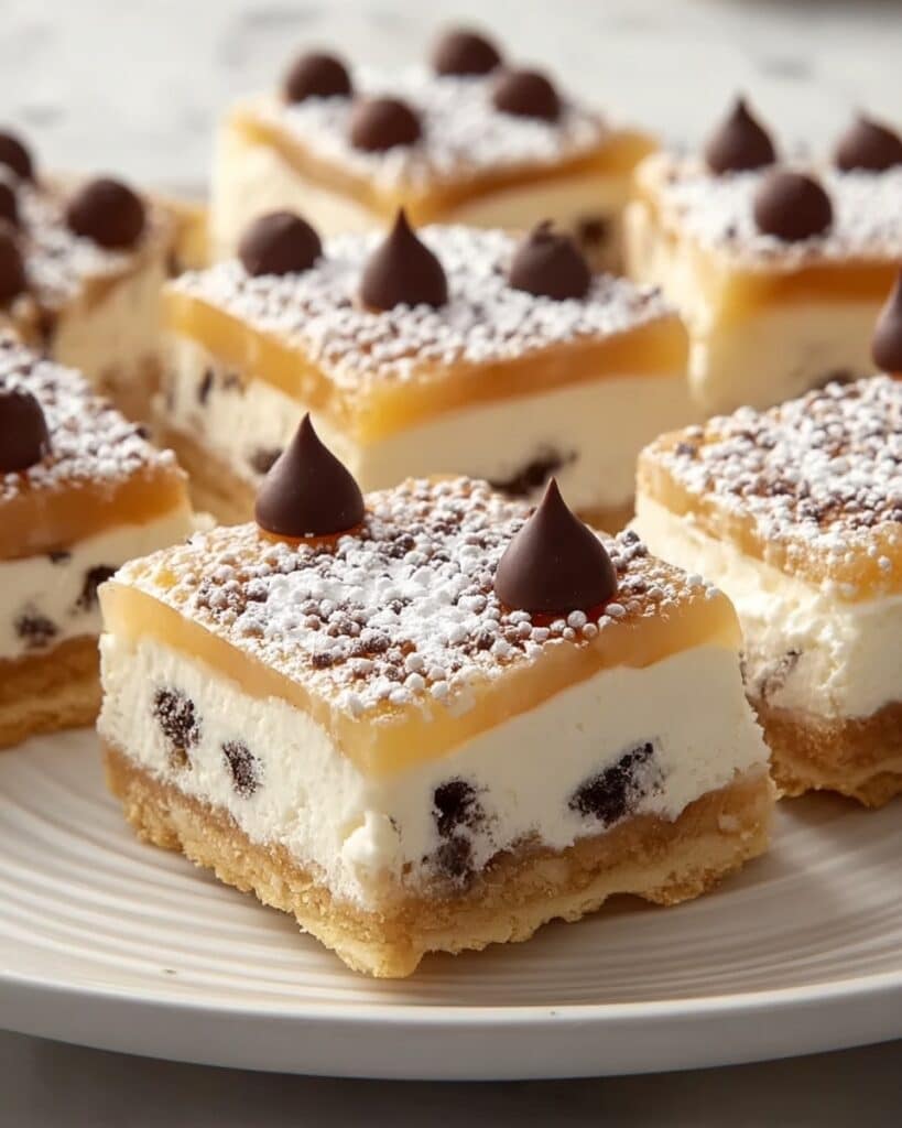 Classic Ricotta Cannoli Squares Recipe