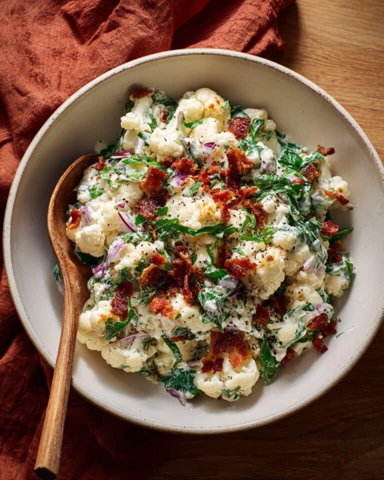 Loaded Cauliflower Salad Recipe