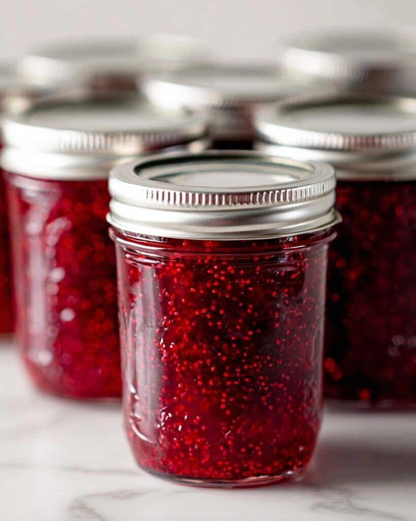 Christmas Cranberry Strawberry Spice Jam Recipe