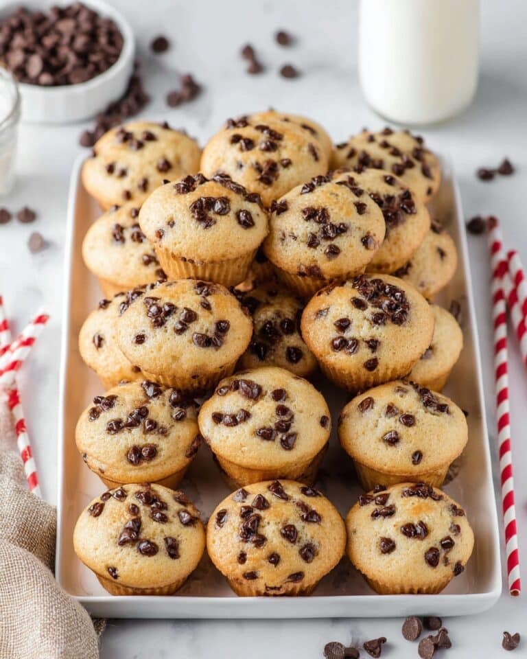 Mini Chocolate Chip Muffins Recipe