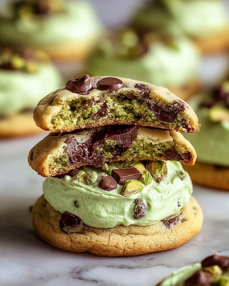 Pistachio Cream Cookies That Melt in Your Mouth Recipe