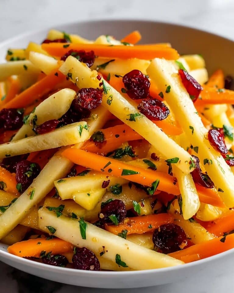 Refreshing Apple Cranberry Carrot Salad Recipe