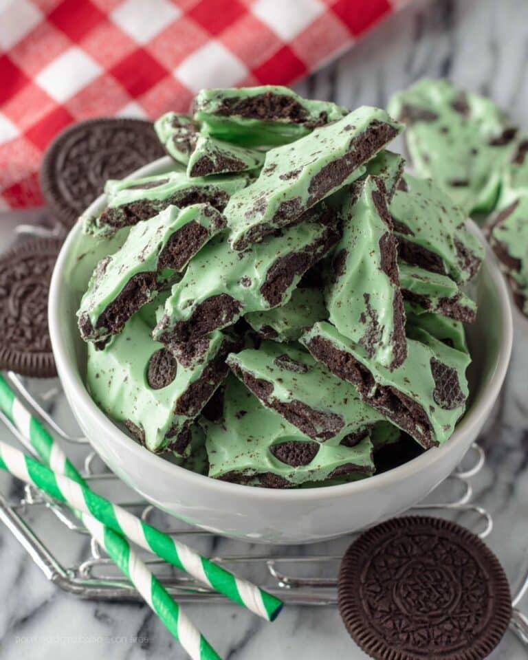 Mint Oreo Bark Recipe