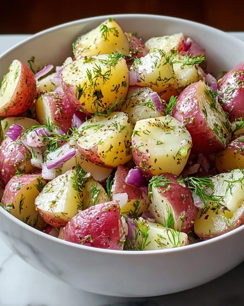 Salt and Vinegar Potato Salad Recipe