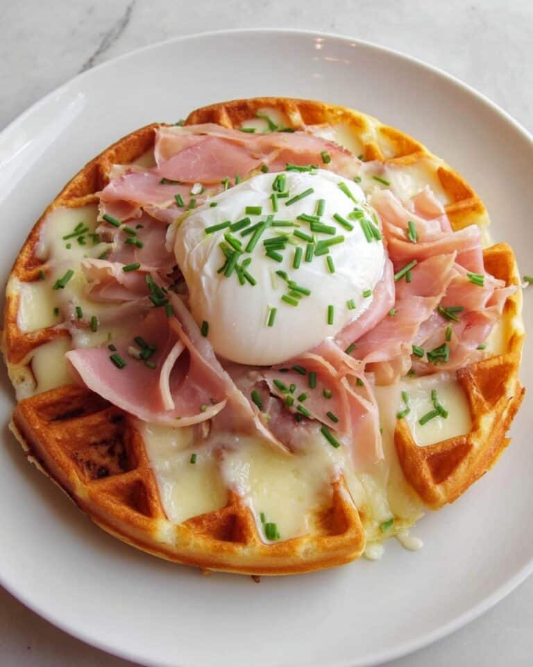 Croque Madame Waffles Recipe