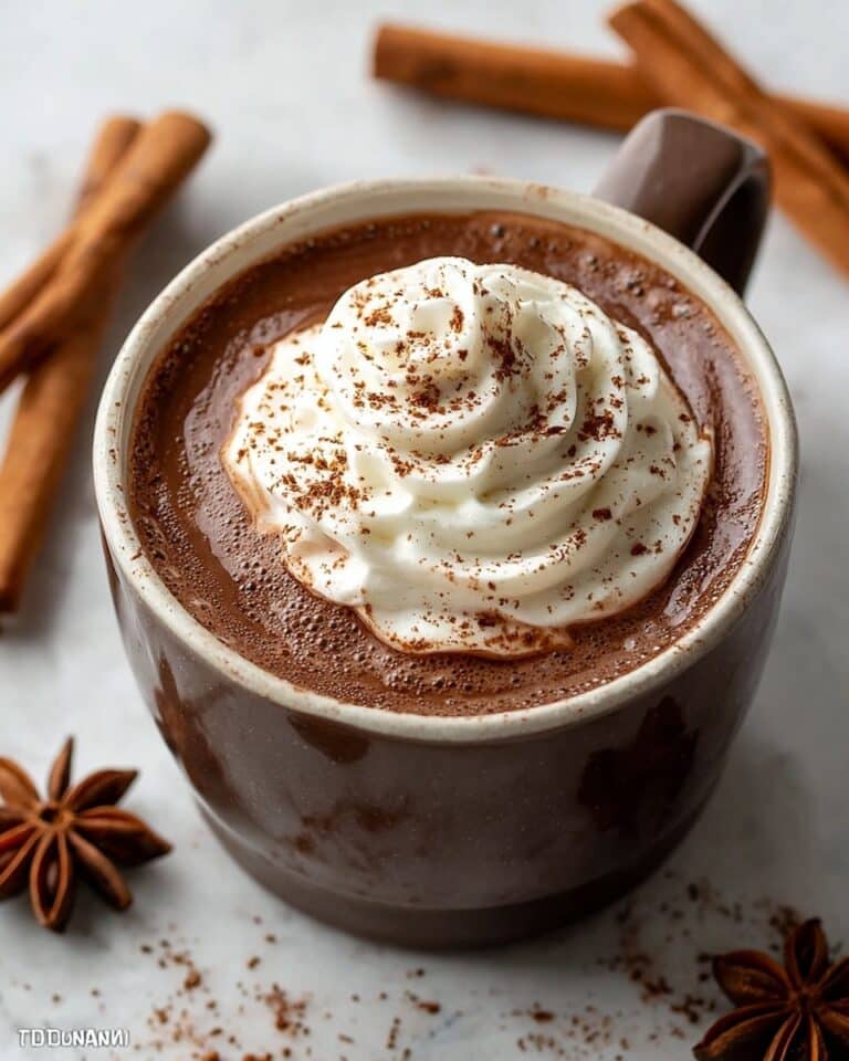 Gingerbread Hot Chocolate Recipe