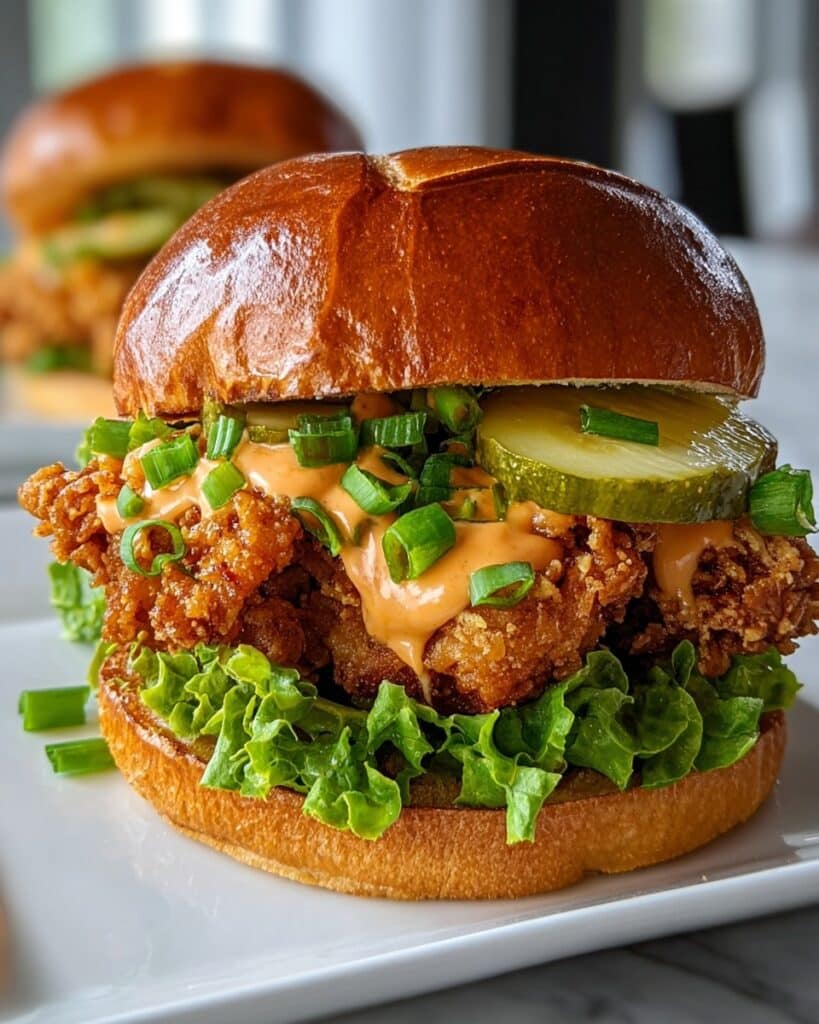 Spicy Buttermilk Fried Chicken Sandwich Recipe