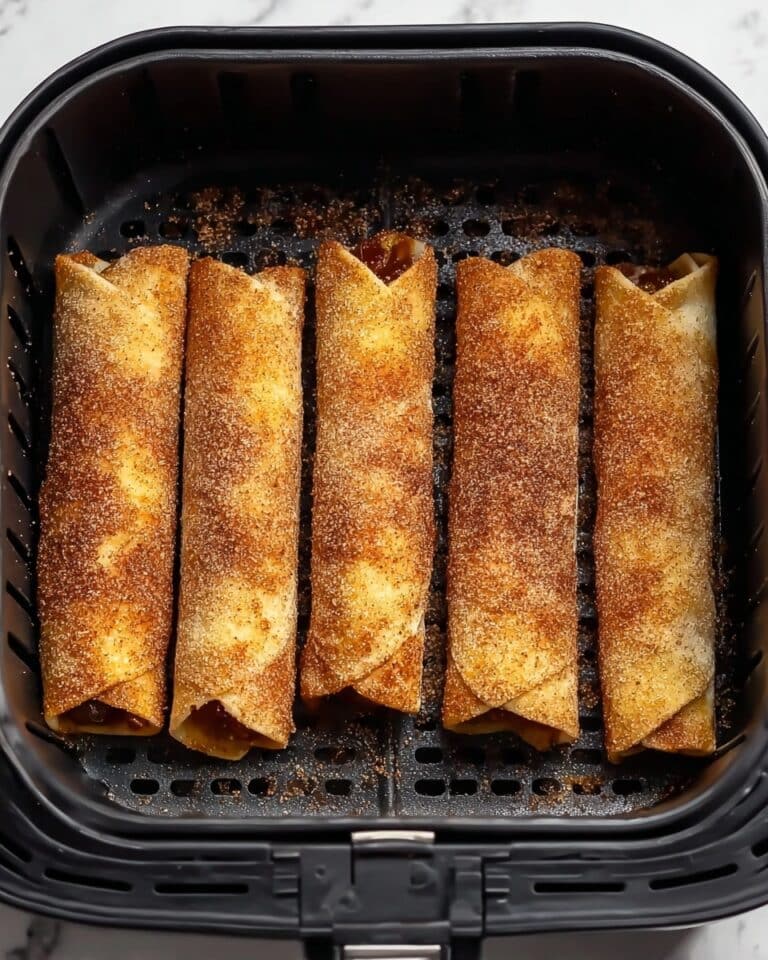 Easy Air Fryer Apple Pie Taquitos Recipe