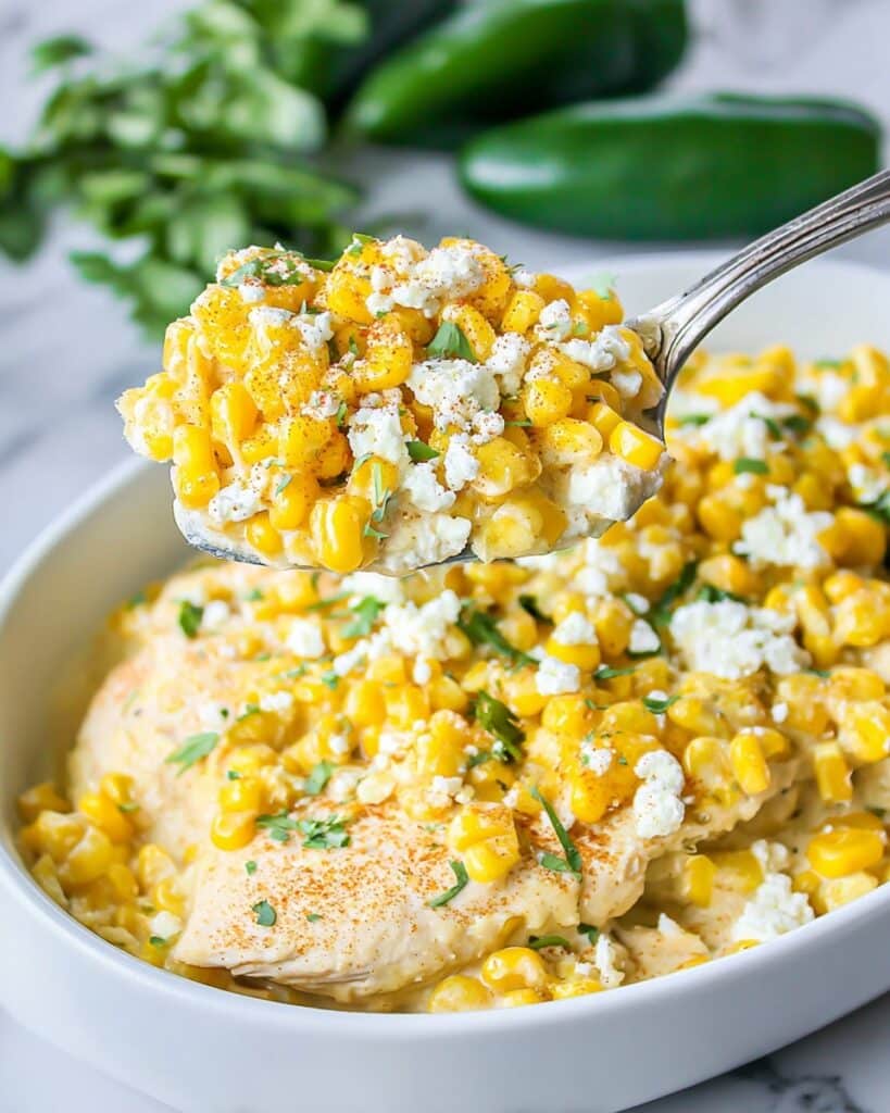 Mexican Street Corn Chicken Recipe