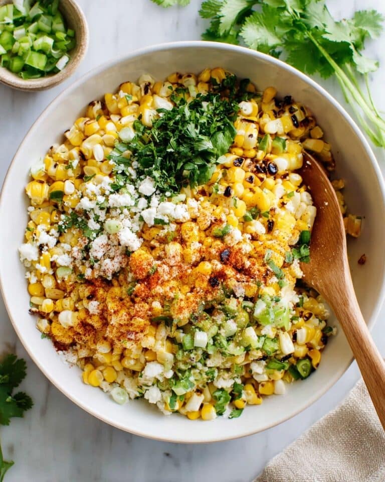 Mexican Street Corn Cottage Cheese Salad Recipe