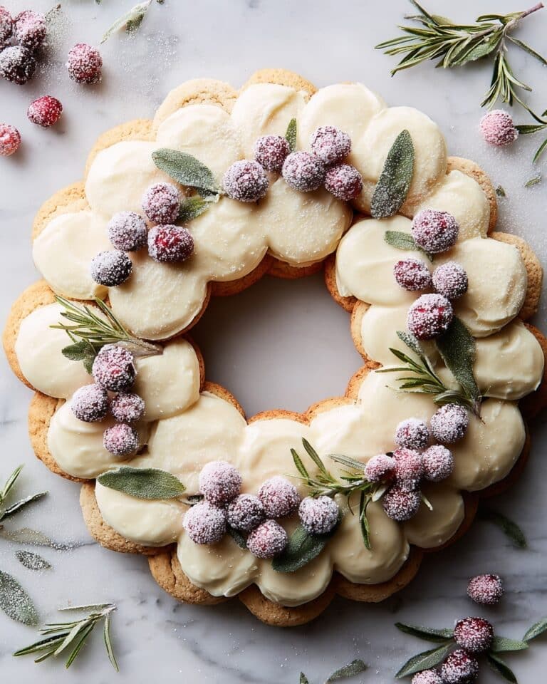 Cream Puff Wreath Recipe