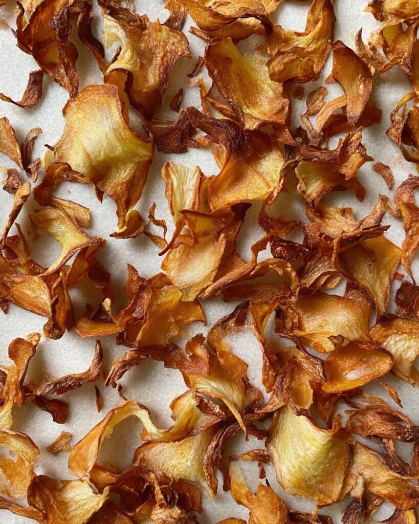 Homemade Baked Potato Skin Chips Recipe