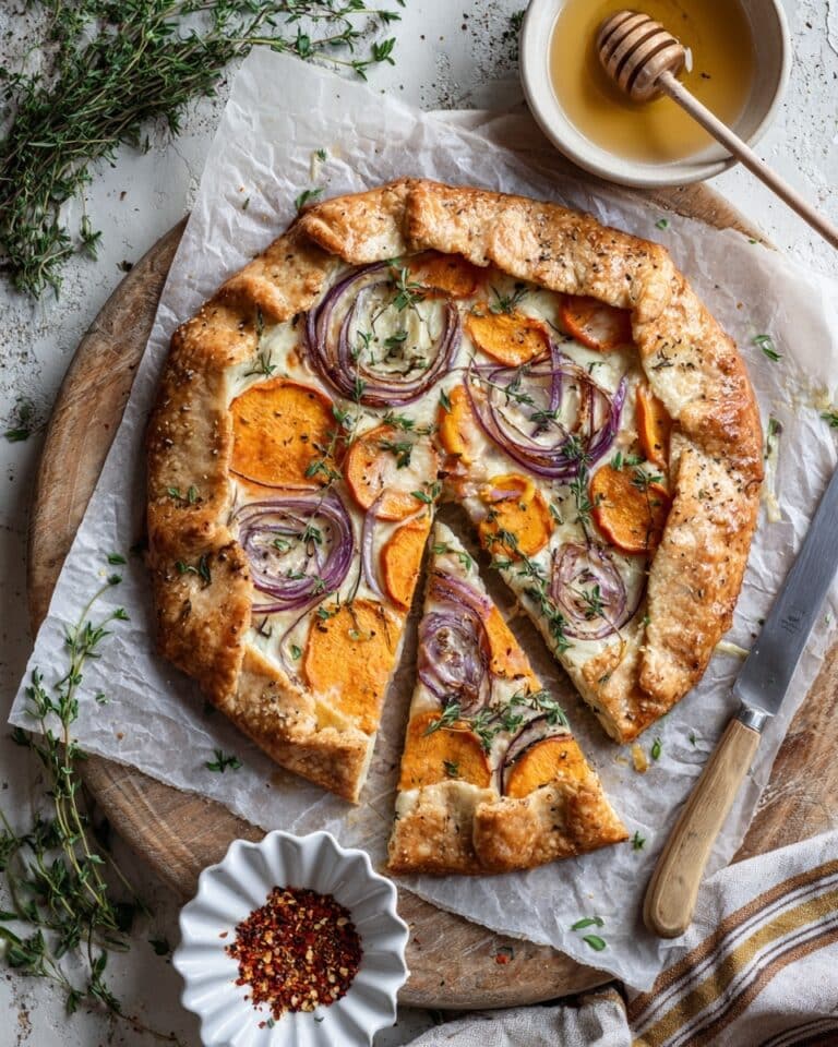 Butternut Squash and Goat Cheese Galette Recipe