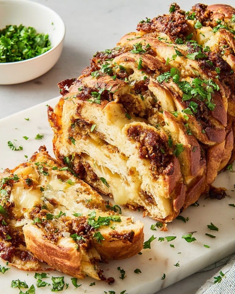 Pull-Apart Stuffing Bread Recipe