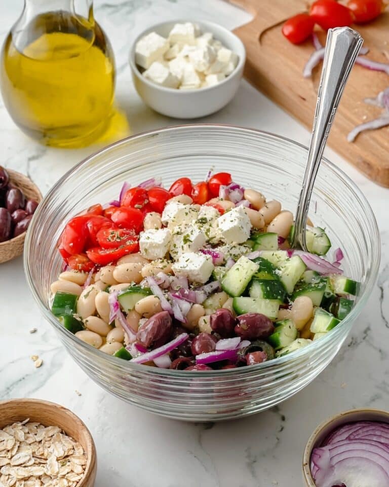 White Bean Mediterranean Salad Recipe