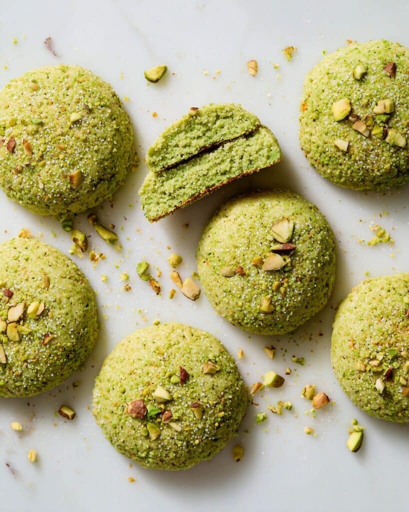 Sparkling Pistachio Cookies Recipe