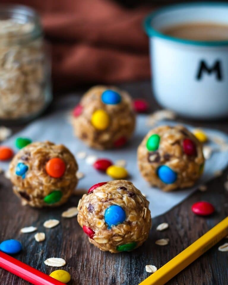 Healthy Monster Cookie Bites Recipe
