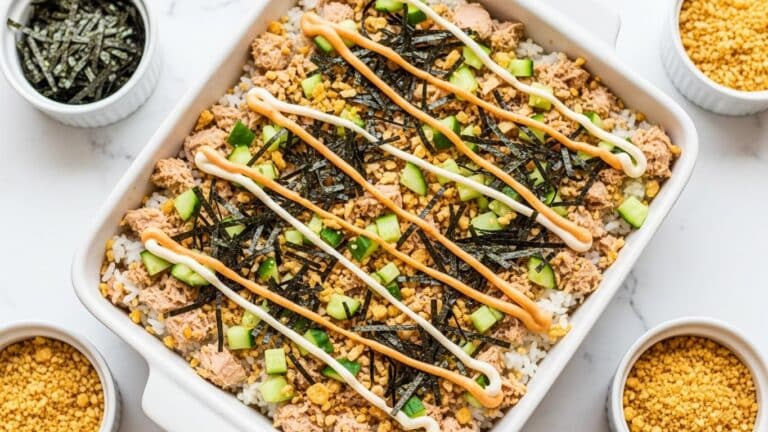 Easy Spicy Tuna Sushi Bake Recipe