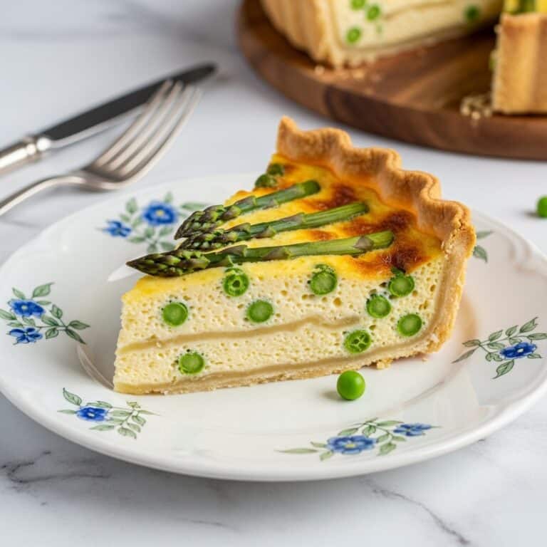 Savory Cheese and Asparagus Quiche Recipe
