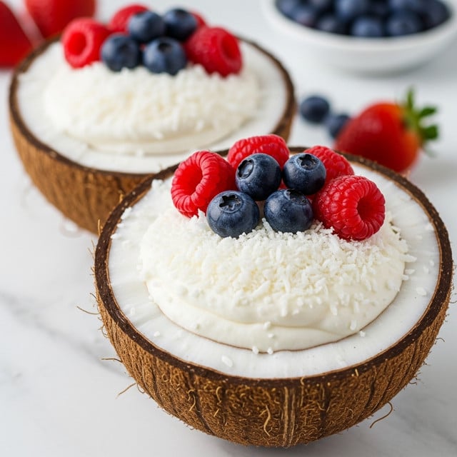 Easy Clean Berry Coconut Cups Recipe