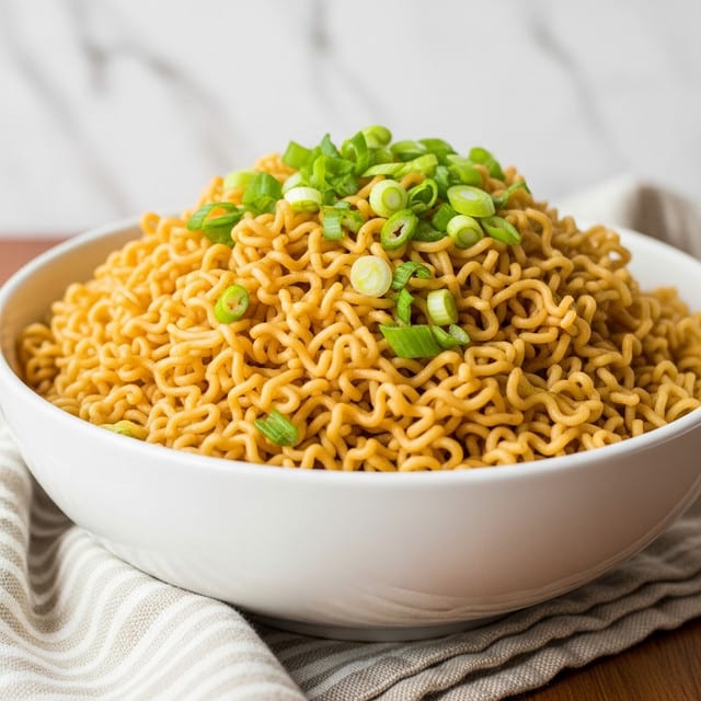 Sesame Garlic Ramen Noodles Recipe