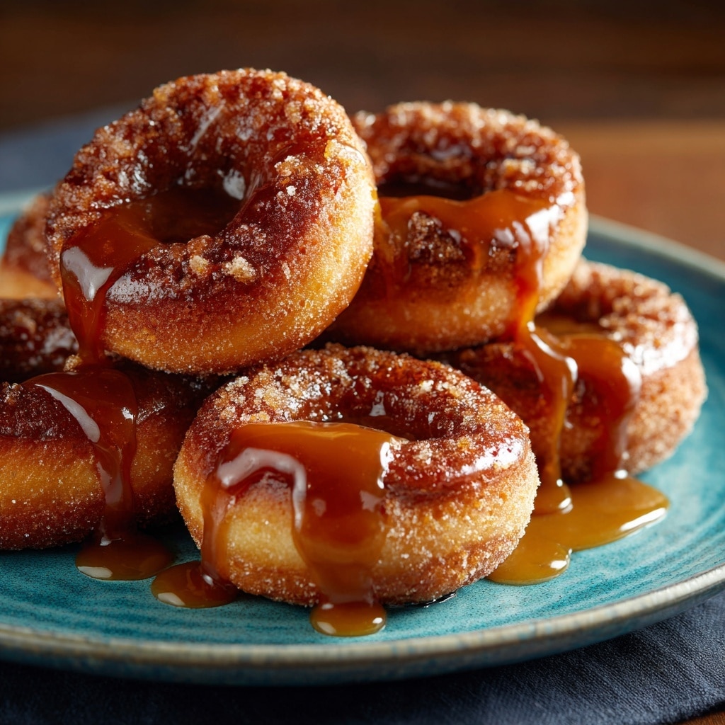 Cinnamon-Spiced Apple Doughnuts Recipe