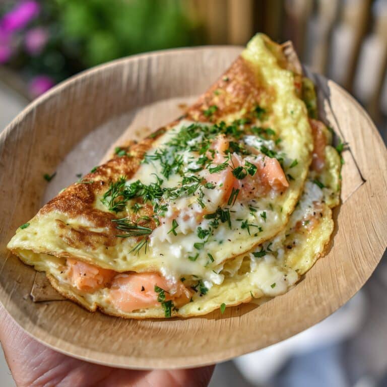Shrimp Crêpes with Dill Cream and Cheese Recipe