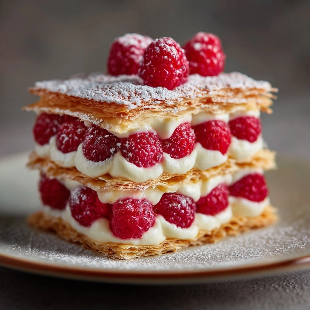 Raspberry Mille-Feuille Cookies Recipe - Recipe Image