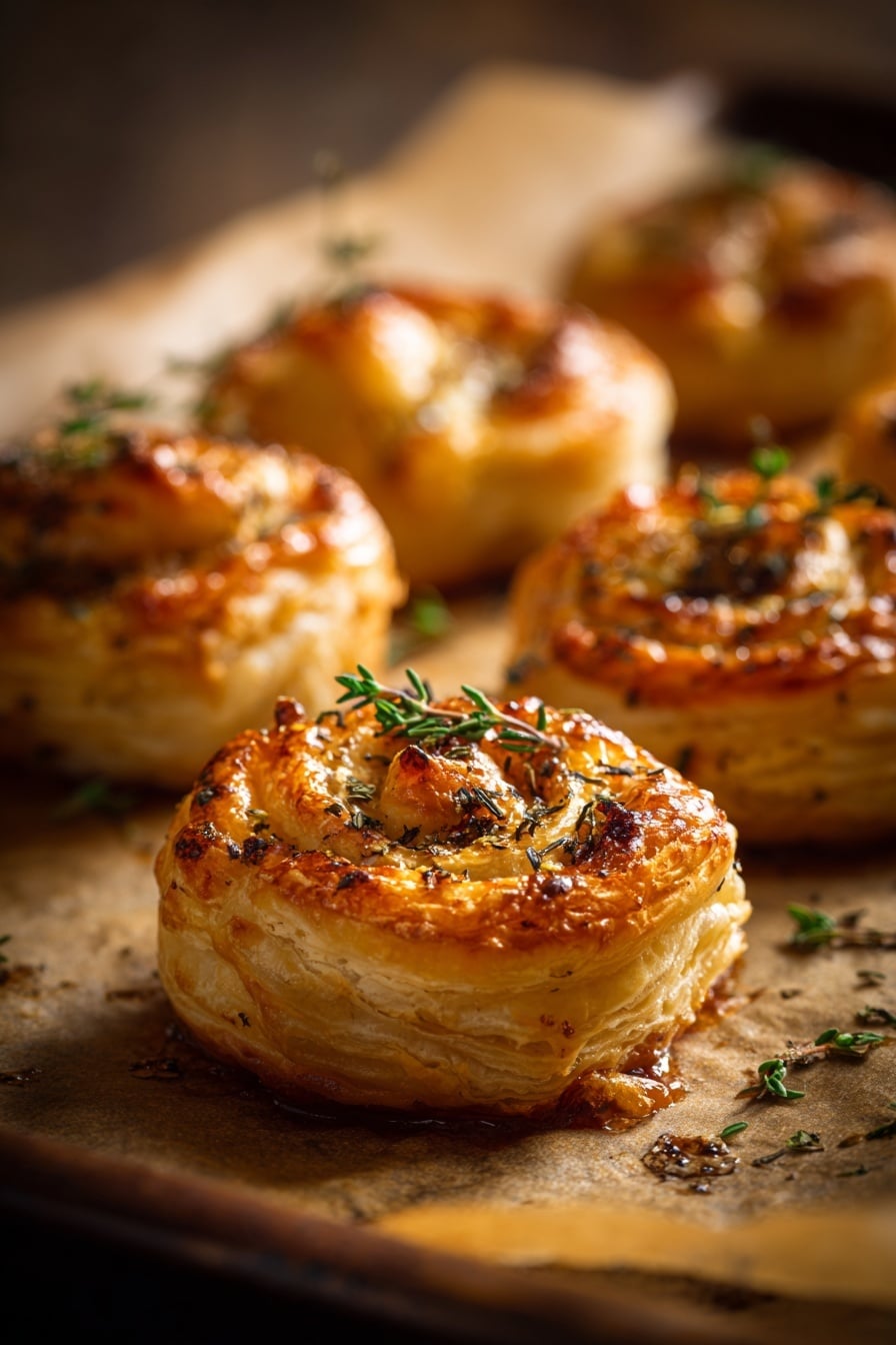 Mini Brie Bites with Cranberry Sauce Recipe - Recipe Image