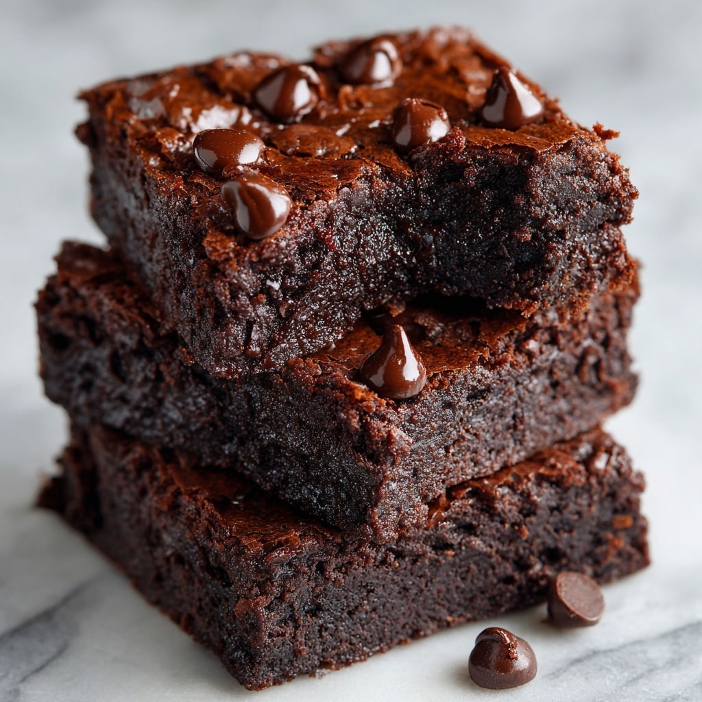 Crack-Top Fudgy Brownies Recipe - Recipe Image