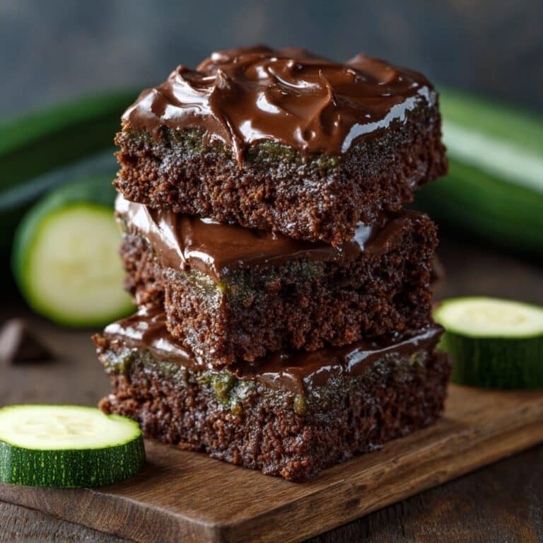 Dark Chocolate Zucchini Cake Recipe