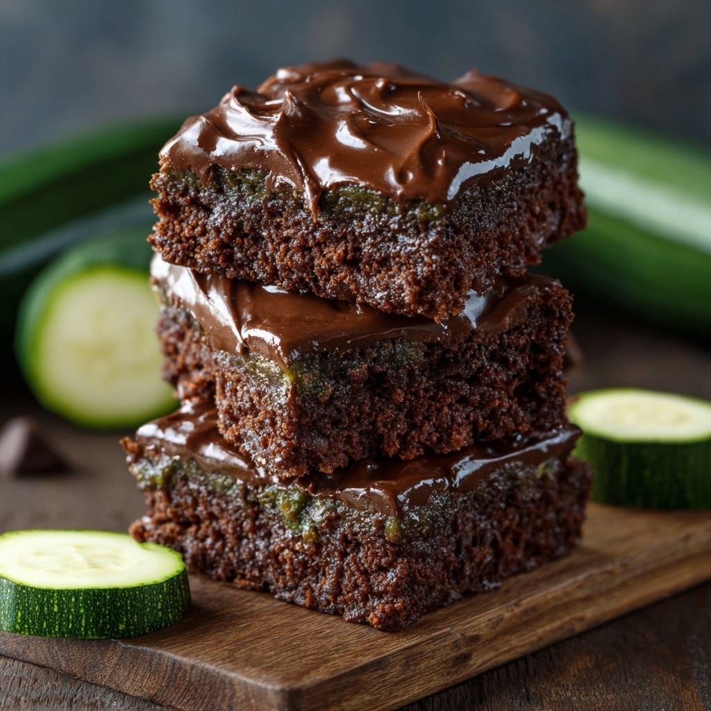 Dark Chocolate Zucchini Cake Recipe - Recipe Image