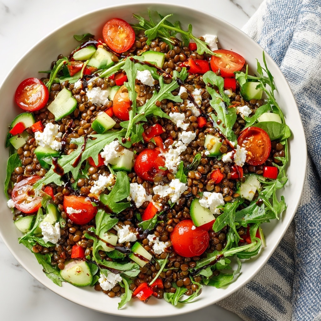 Mediterranean Lentil Salad Recipe