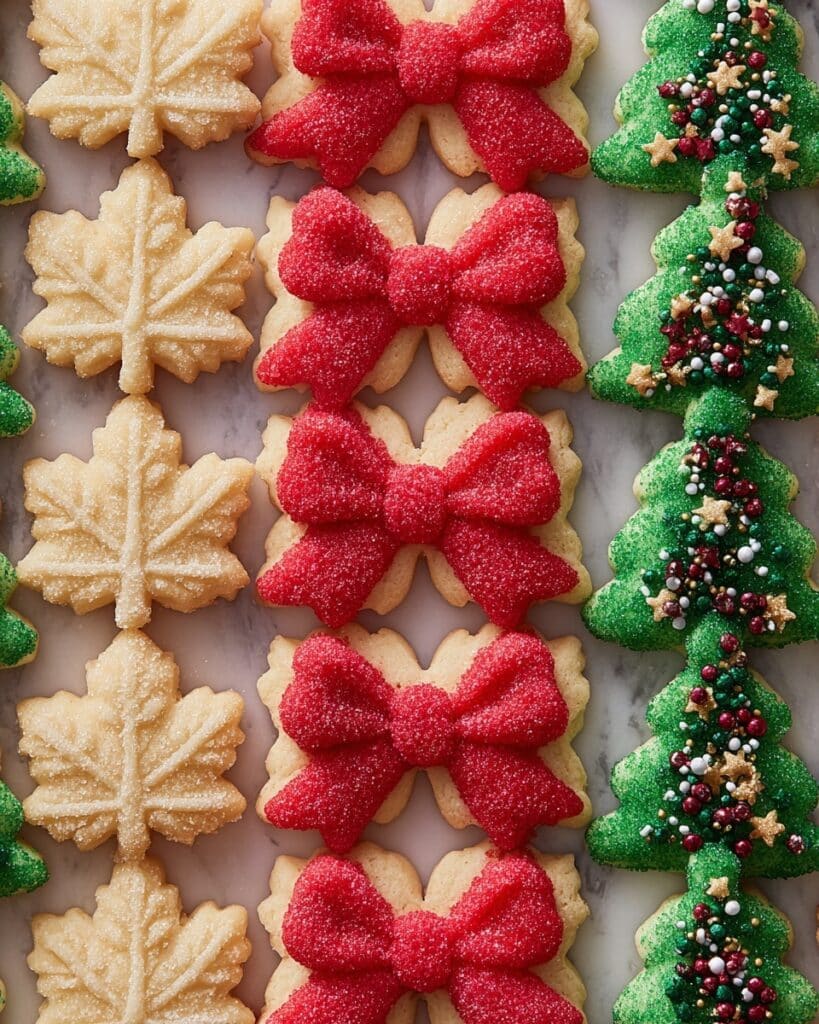 Colorful Spritz Cookies Recipe