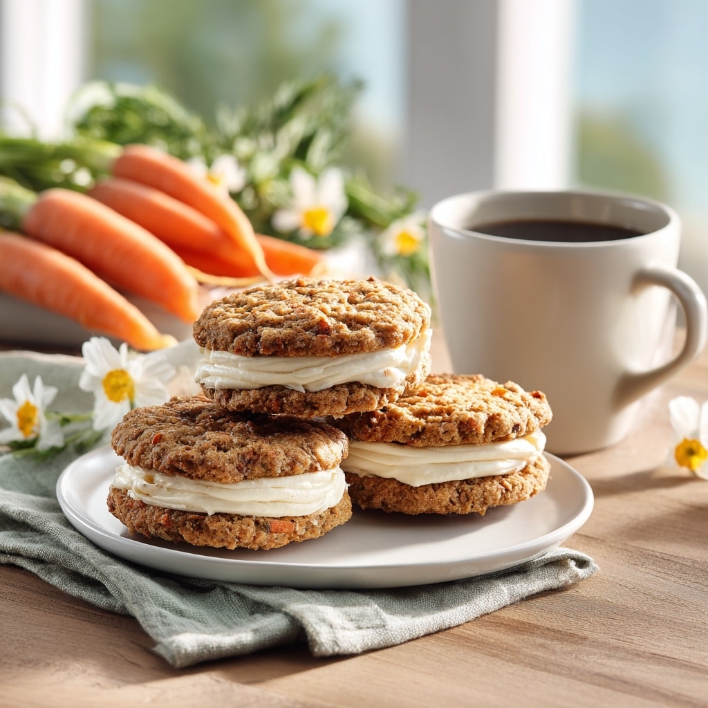 Brown Butter Chai Oatmeal Sandwich Cookies Recipe - Recipe Image