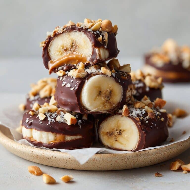 3-Ingredient Dark Chocolate Banana Bites Recipe