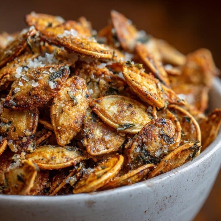 Crunchy Roasted Pumpkin Seeds Recipe