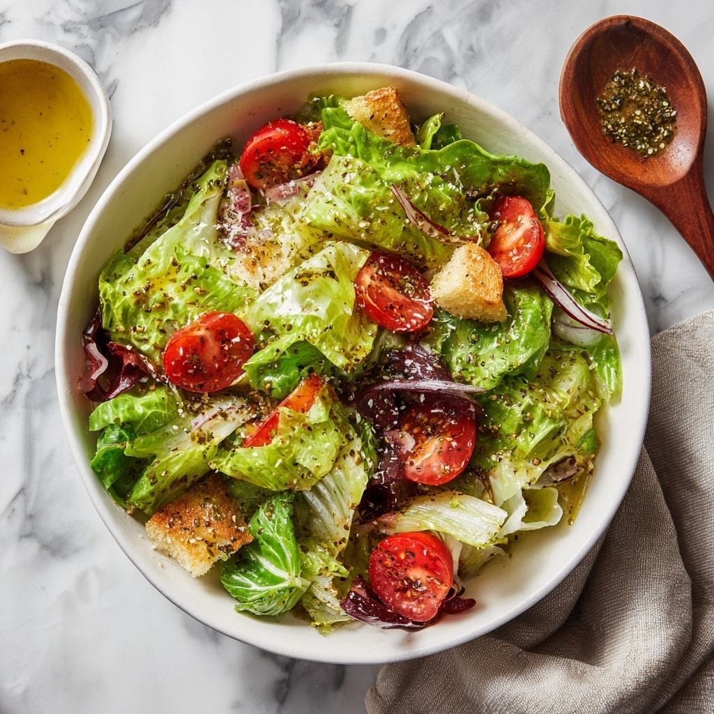 Creamy Caesar Salad Dressing Recipe - Recipe Image