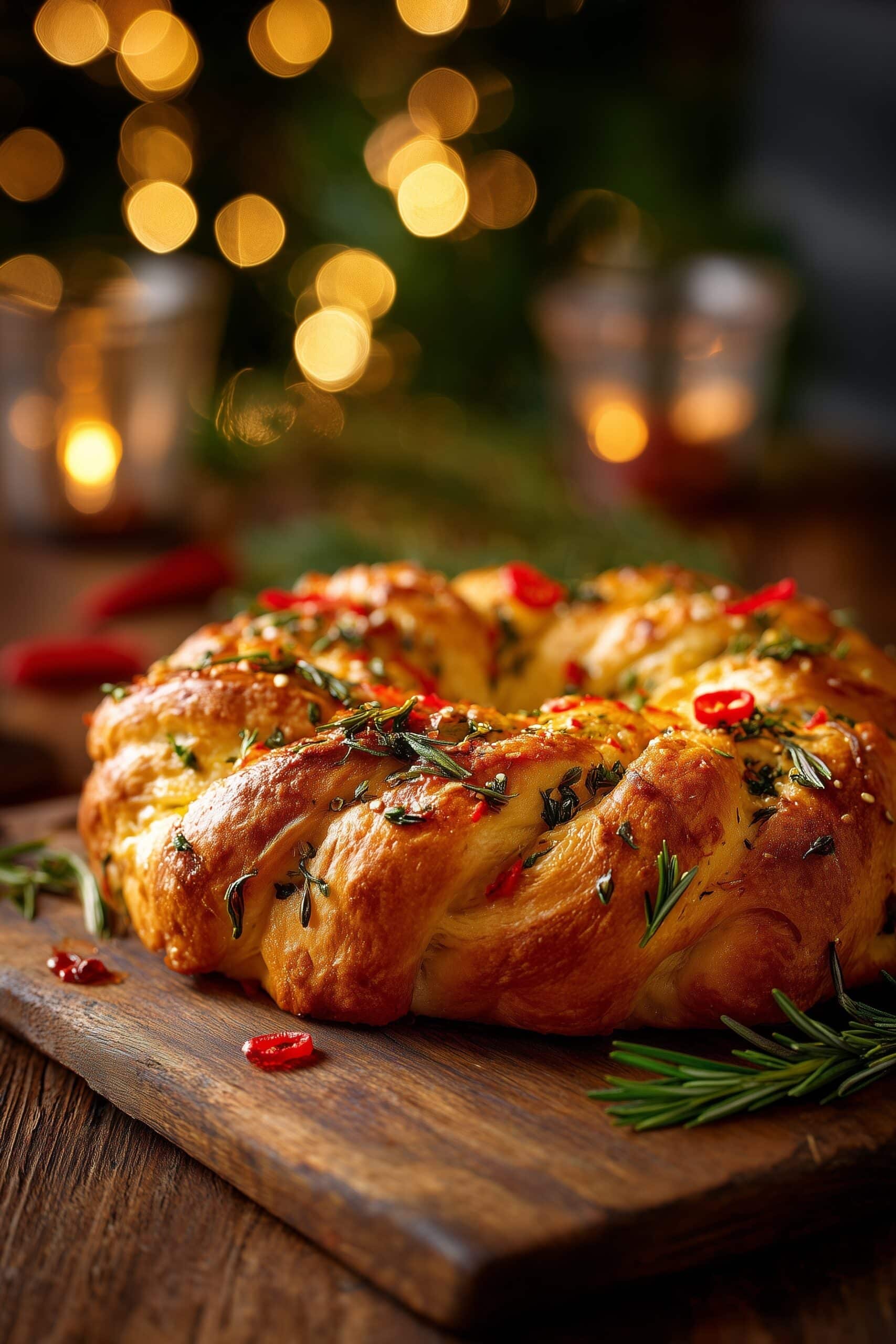 Sweet Grazing Wreath with Chocolate Salami and Festive Confections Recipe