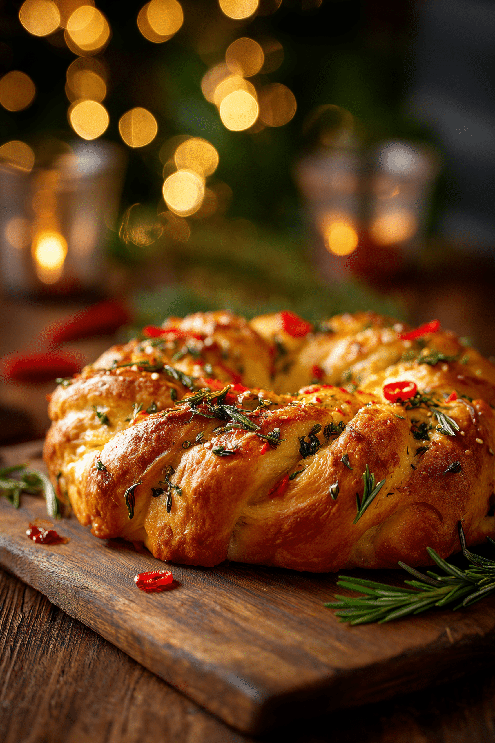 Sweet Grazing Wreath with Chocolate Salami and Festive Confections Recipe - Recipe Image