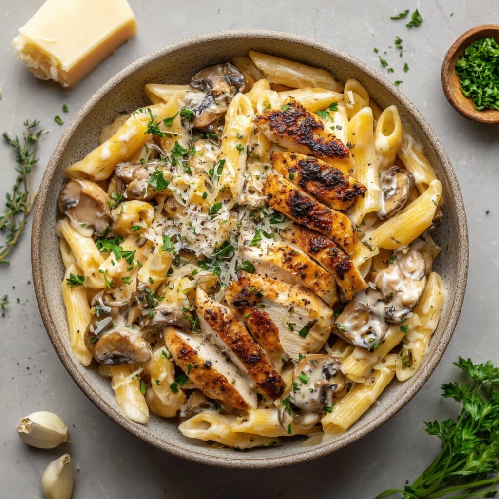 Creamy Crack Chicken Penne Recipe