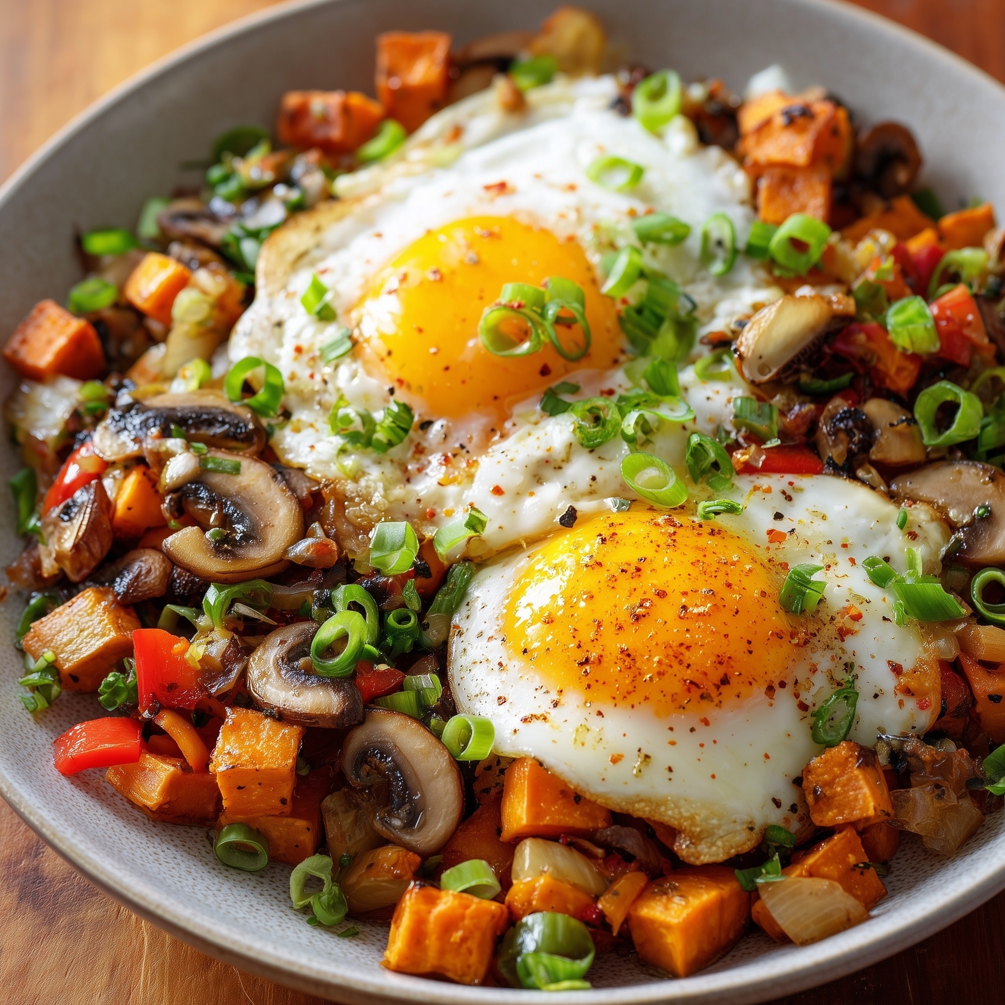 Bubble & Squeak Hash with Bacon, Brussels Sprouts, and Crispy Sage Recipe - Recipe Image