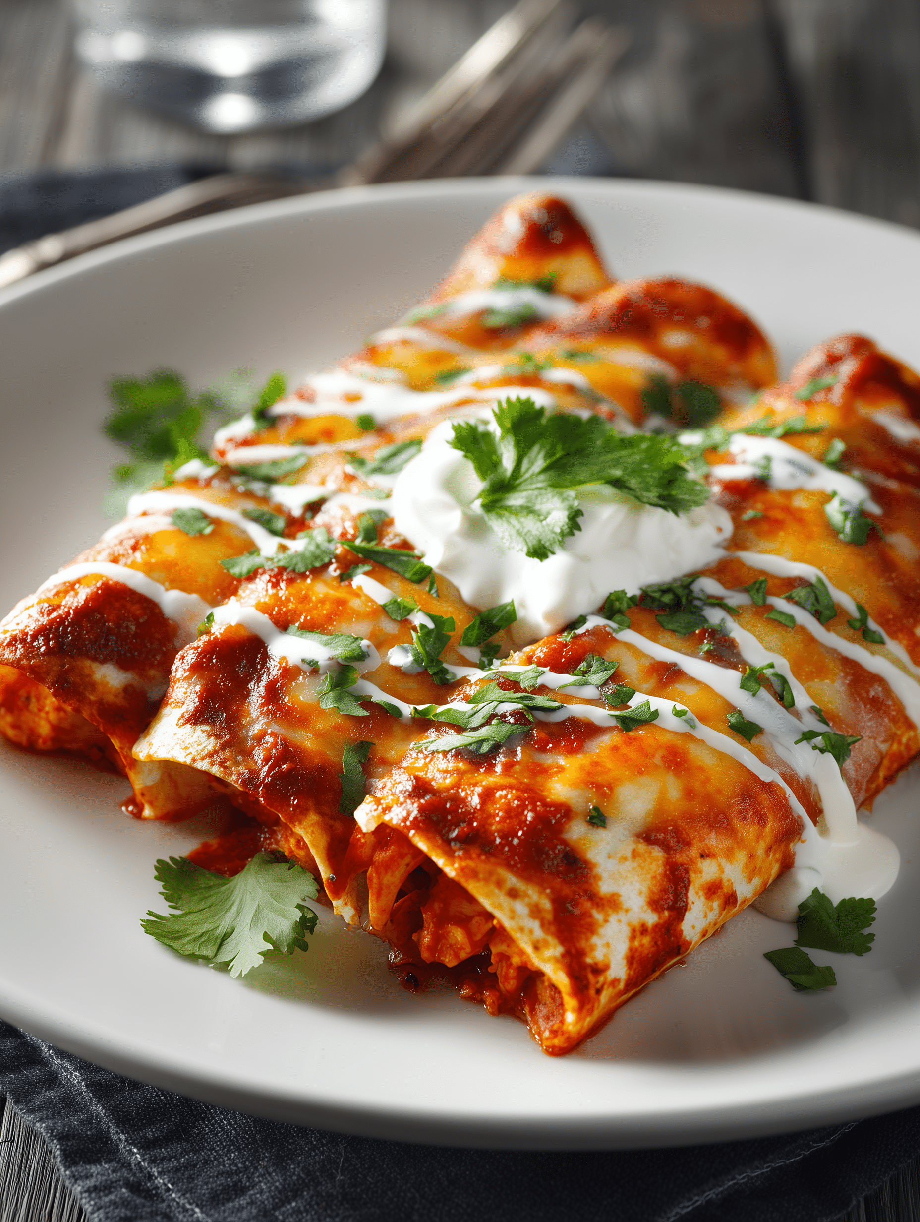 Chicken Enchiladas Recipe - Recipe Image