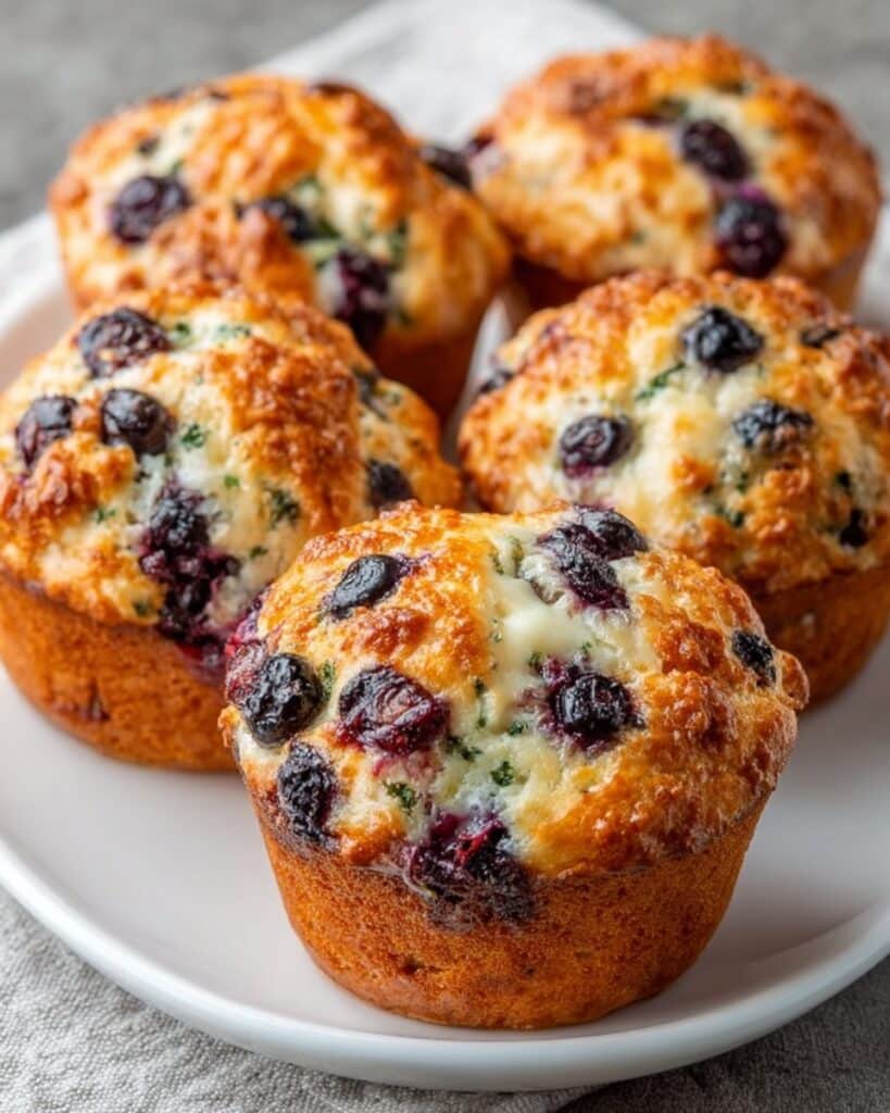 Blueberry Cream Cheese Muffins Recipe