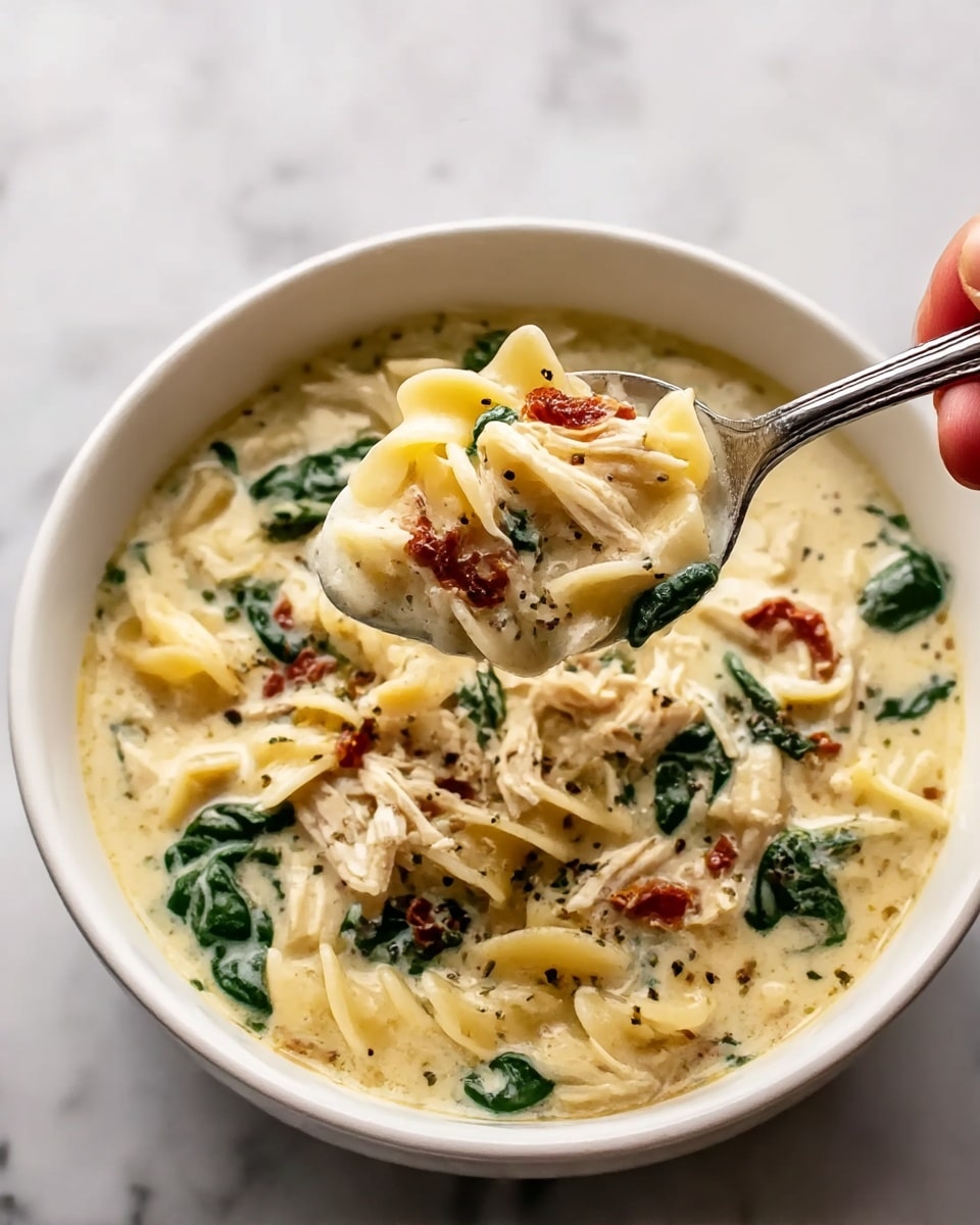 Quick White Lasagna Soup Recipe