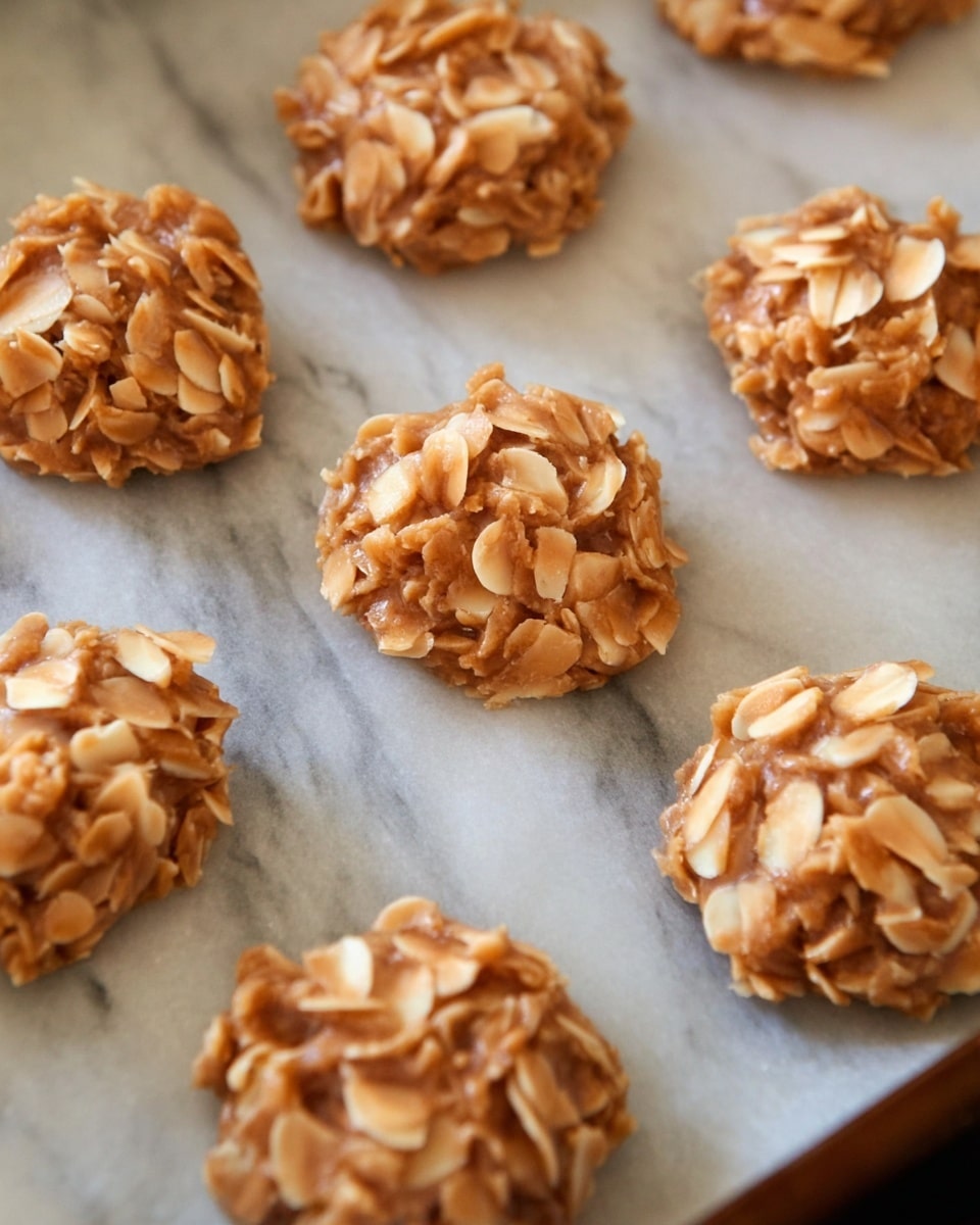 Easy No Bake Peanut Butter Cookies Recipe - Recipe Image