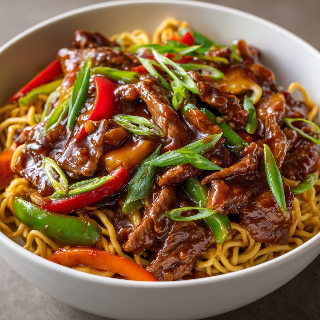 Healthy Beef Chow Mein Recipe - Recipe Image